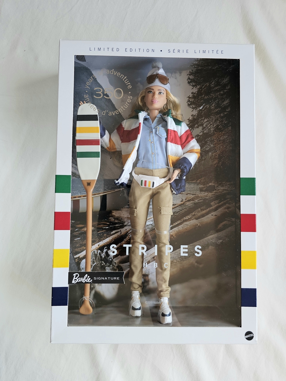 Limited Edition Hudson Bay Barbie HBC Stripes